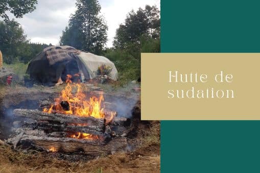 Hutte de sudation. Rituel chamanique de renaissance. Temazcal